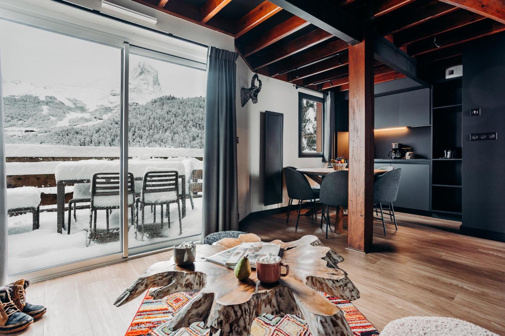 Iskoe Chalets-Hoetel, Col D'Aubisque Гурет Экстерьер фото