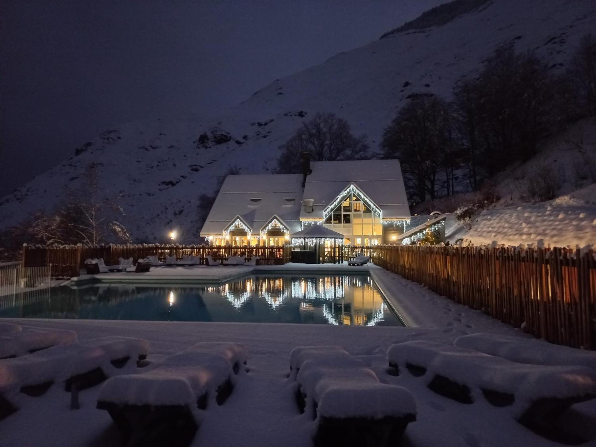 Iskoe Chalets-Hoetel, Col D'Aubisque Гурет Экстерьер фото