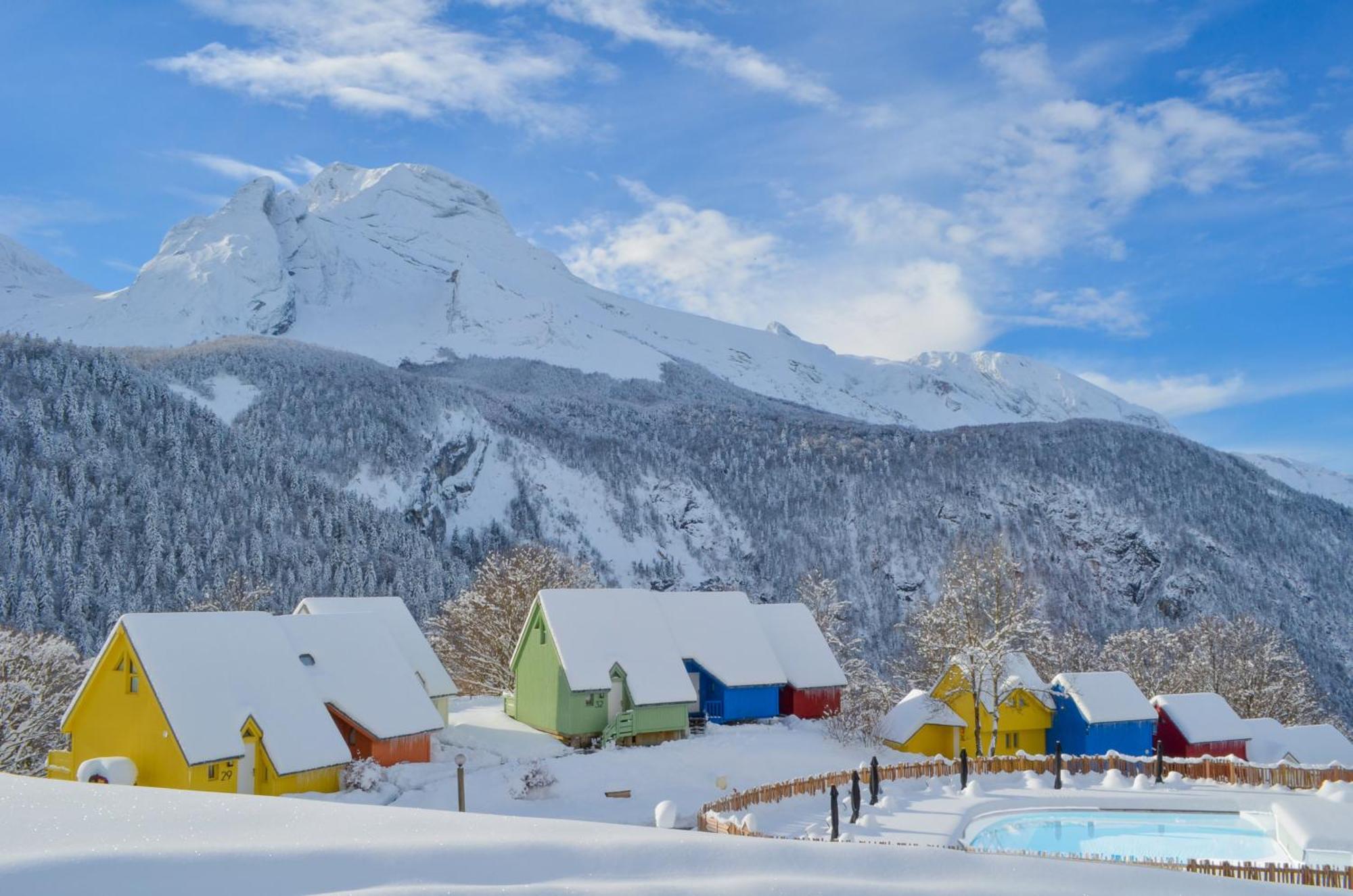 Iskoe Chalets-Hoetel, Col D'Aubisque Гурет Экстерьер фото