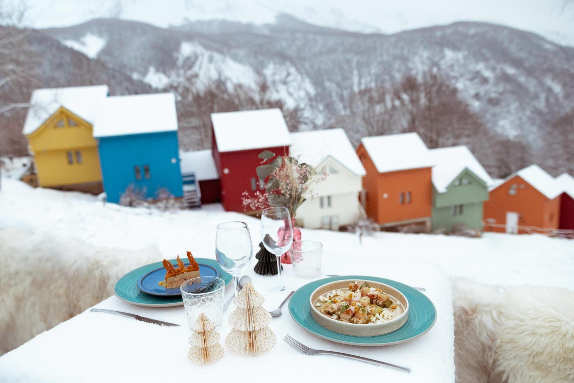 Iskoe Chalets-Hoetel, Col D'Aubisque Гурет Экстерьер фото