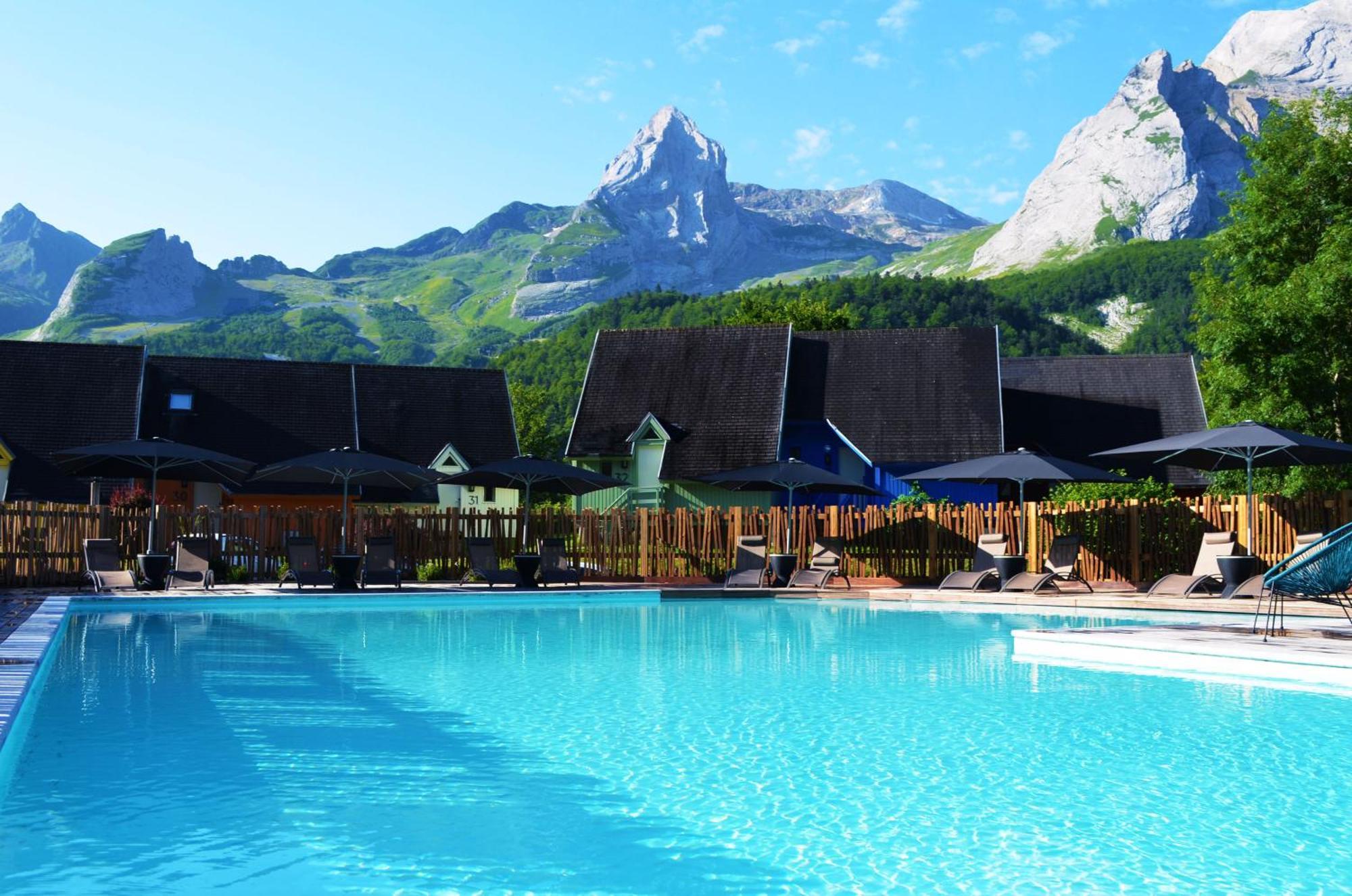 Iskoe Chalets-Hoetel, Col D'Aubisque Гурет Экстерьер фото