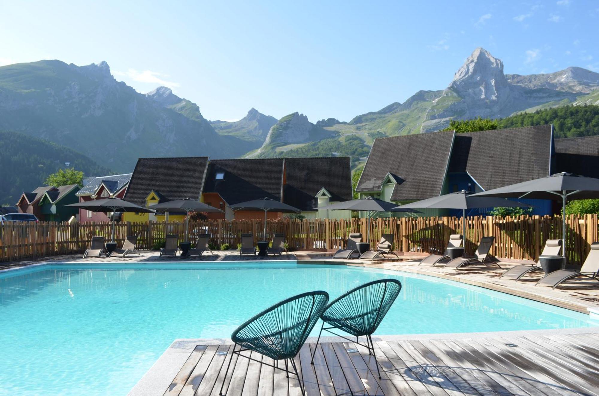 Iskoe Chalets-Hoetel, Col D'Aubisque Гурет Экстерьер фото