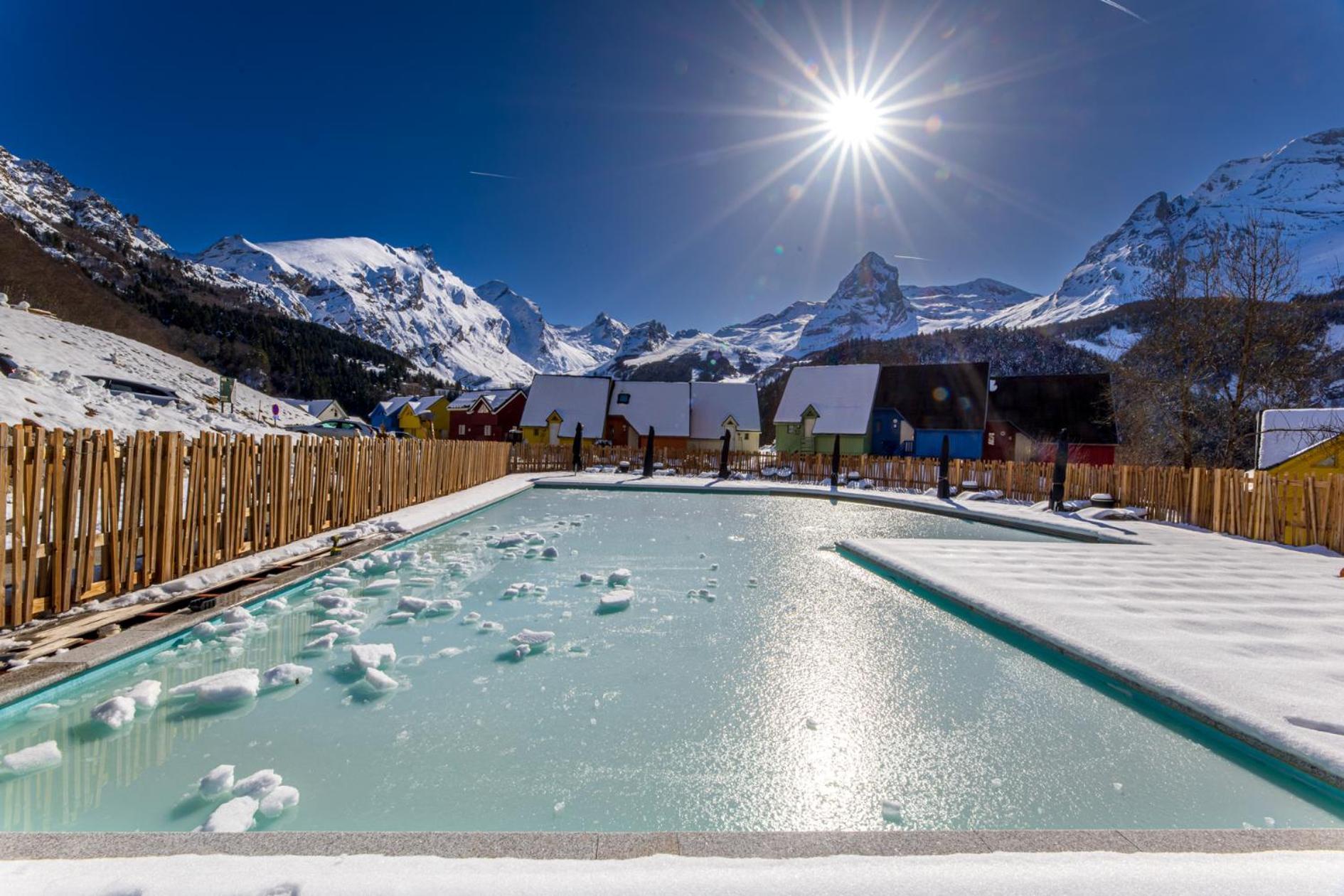 Iskoe Chalets-Hoetel, Col D'Aubisque Гурет Экстерьер фото